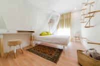 Apartment mit Gartenblick