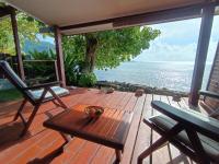 La PERLE de MOOREA Fare MOANA ITI Bord de lagon Baie d'OPUNOHU - Chambres d'hôtes Papetoai