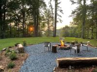 Grinder Switch, view, fire pit - B&B Bryson City