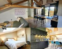 Appartement 70m2 - 2 chambres - terrasse - parking gratuit - B&B Laxou