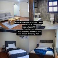 3-bedroom house for contractors in Birstall, Leeds - Bed and Breakfast Birstall