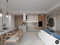 Apartment mit Balkon