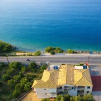 Derveni Seaside Apartments - Deluxe Sea View Penthouse Jacuzzi-BBQ & Groundfloor Garden View Apartment - B&B Derveni