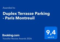 Duplex Terrasse Parking - Paris Montreuil - B&B Montreuil