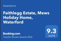 Faithlegg Estate, Mews Holiday Home, Waterford - Chambres d'hôtes Waterford