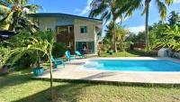 MOOREA - Coconut Pool House 4 - B&B Pihaena