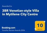 3BR Venetian-style Villa in Mytilene City Centre - Ferienwohnung Mytilini