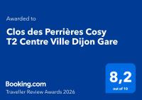 Clos des Perrières Cosy T2 Centre Ville Dijon Gare - Ferienwohnung Dijon