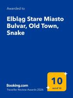 Elbląg Stare Miasto Bulvar, Old Town, Snake - B&B Elbląg