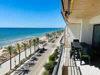 Primera línea mar, piscina, pádel, tenis, bbq, 55,seafront - Ferienwohnung Calafell