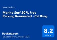 Marine Surf 20FL Free Parking Renovated - Cal King - B&B Honolulu