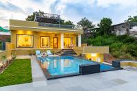 ELIVAAS Signature LakeMount 2-BHK Getaway with Private Pool, Open-Air Gazebo & Terrace At Fatehsagar Lake - Chambres d'hôtes Udaipur