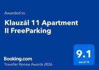 Klauzál 11 Apartment II FreeParking - B&B Budapest
