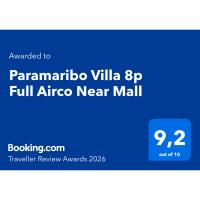 Paramaribo Villa 8p Full Airco Near Mall - B&B Paramaribo