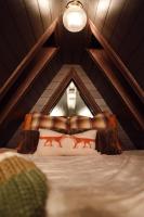 Romantic AFrame Cabin with Firepit, BBQ - B&B Pocono Pines