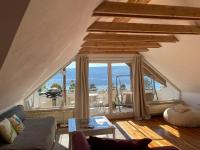 100m zum See, Traumhafte Dachwohnung mit Seeblick - Chambres d'hôtes Sipplingen