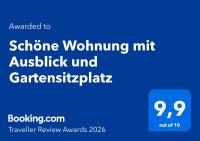 Schöne Wohnung mit Ausblick und Gartensitzplatz - B&B lörrach