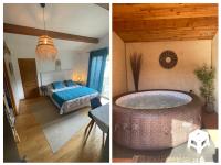 La Chambre Haute, son spa et son jardin à Nîmes - B&B Nîmes