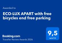 ECO-LUX APART with free bicycles end free parking - Chambres d’hôtes Ljubljana