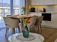 Rezydencja Niechorze D303 Sea Heaven z Widokiem na Morze, przy Plaży, Basen, Sauna i Jacuzzi w budynku, Prywatna rowerownia - 5D Apartments - Ferienwohnung Niechorze