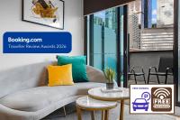 Modern SOHO Duplex Free Parking - City View - B&B Melbourne