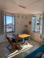 L'escale Jolie appartement avec vue mer - Veules les Roses - B&B Veules-les-Roses