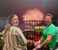 Apartment mit 2 Schlafzimmern, einem Balkon und Meerblick