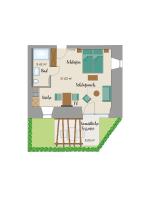Appartement 2 mit Terrasse - B&B Wehlenberg