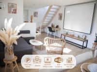 Maison cosy 6p - Europa-Park & Colmar - Home cinéma - Chambres d’hôtes Illhaeusern