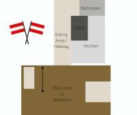 Cozy & Spacious Brick Basement Cityloft - 3 Beds for 4 Persons, Smart Projector - Central Location - 20 min to City Center - B&B Vienna