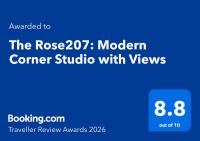 The Rose207: Modern Corner Studio with Views - Chambres d’hôtes Le Cap