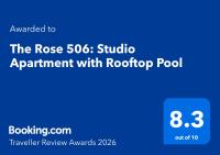The Rose 506: Studio Apartment with Rooftop Pool - B&B Città del Capo