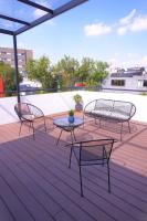 Linda terraza en la vibrante Roma Norte - B&B Città del Messico