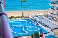 Topacio II - Beachfront, Sea View, Pool, Paid Parking - Ferienwohnung Calp