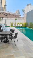 Apto 19 andar ao lado estação Barra Funda c piscina - Chambres d'hôtes São Paulo