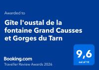 Gîte l'oustal de la fontaine Grand Causses et Gorges du Tarn - B&B Mostuéjouls