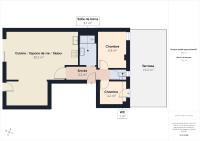 Appartement vue mer pour 2 adultes 2 enfants - B&B Arzon