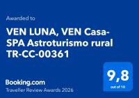 VEN LUNA, VEN Casa-SPA Astroturismo rural TR-CC-00361 - Chambres d’hôtes Casas del Castañar