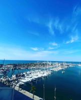 Chez Bruno - Magnifique studio vue imprenable port & mer - Chambres d'hôtes La Grande-Motte