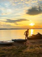 LKA Luxury Sandy Beach, Sauna, Hot Tub, Firepit - B&B Bumpass