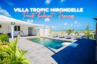 Villa Tropic Hirondelle - Piscine Vue Mer - B&B Le François