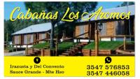 Cabañas Los Aromos - B&B Balneario Sauce Grande
