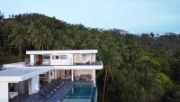 Villa Jungle Sea View 4Br & Panoramic view - Bed and Breakfast Ban Chaweng Yai