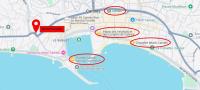 FRGK Fauvettes 1BDR Terrace, Parking, AC & Ultra-Fast Wi-Fi - Chambres d'hôtes Cannes