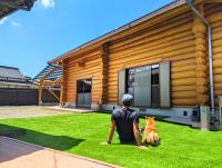 Loghouse HOKA -バレルサウナ付貸切別荘 大型犬ペット可 - Bed and Breakfast Kama