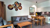 Apartment mit 1 Schlafzimmer und Gartenblick