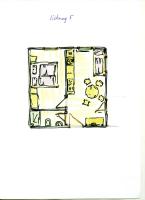 Apartment mit 1 Schlafzimmer und Balkon