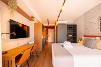 Studio mit Queensize-Bett
