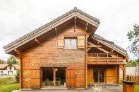 Warm modern chalet near ski resort - Ferienwohnung Thuellin