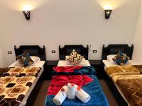 Tweepersoonskamer met 1 of 2 Bedden en Uitzicht op de Tuin